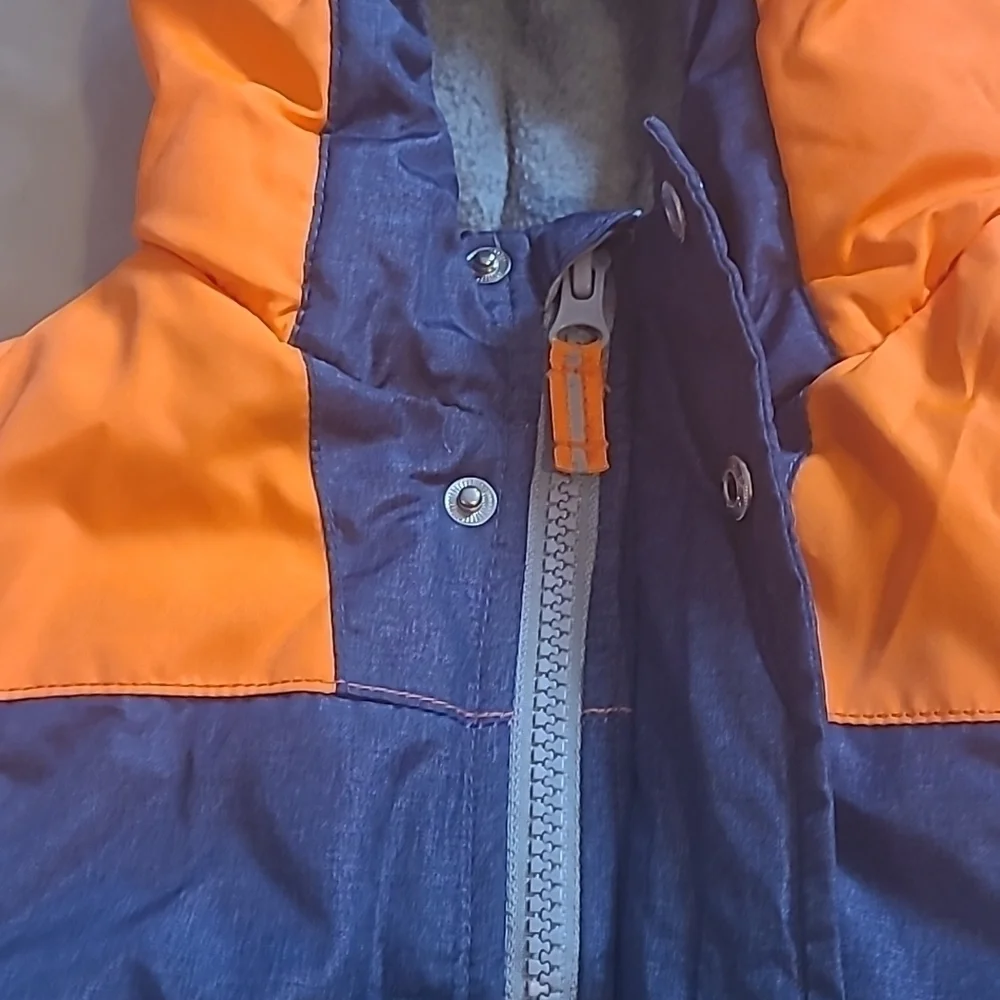 Oshkosh B'gosh 24M orange, blue,  gray winter coat